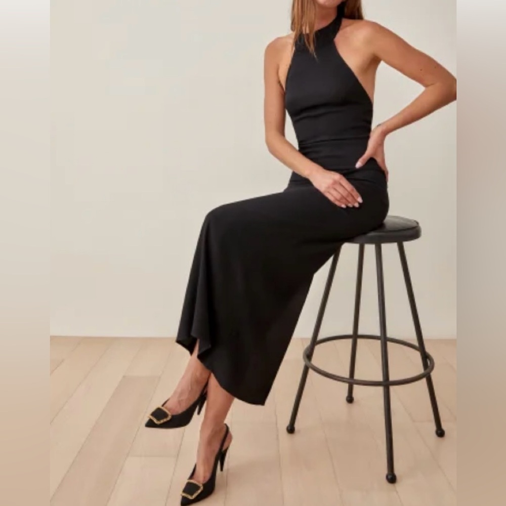 Reformation Filippa Dress NWT Black size 6